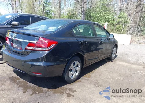 2014 Honda Civic Lx z USA, uszkodzony, nr VIN 19XFB2F54EE252352